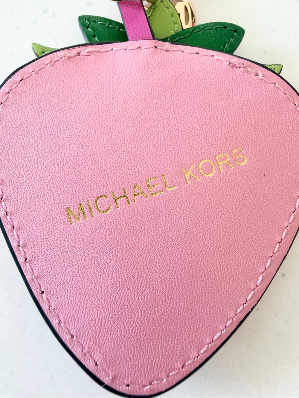 Michael Kors Strawberry Bag Charm - NWT - Picture 6 of 6
